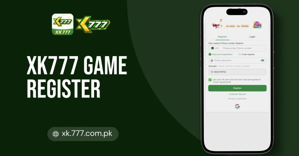 XK777 Game Register